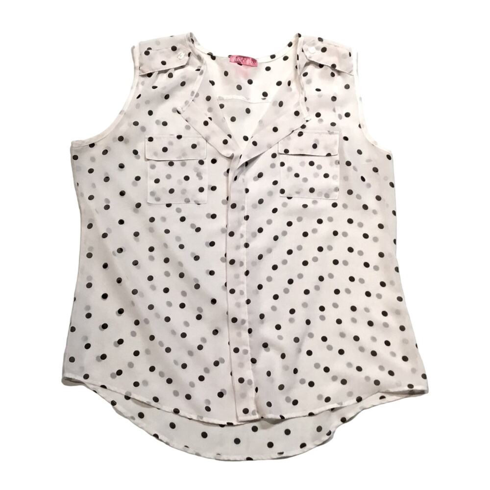 Mix & Co Polka Dot Blouse